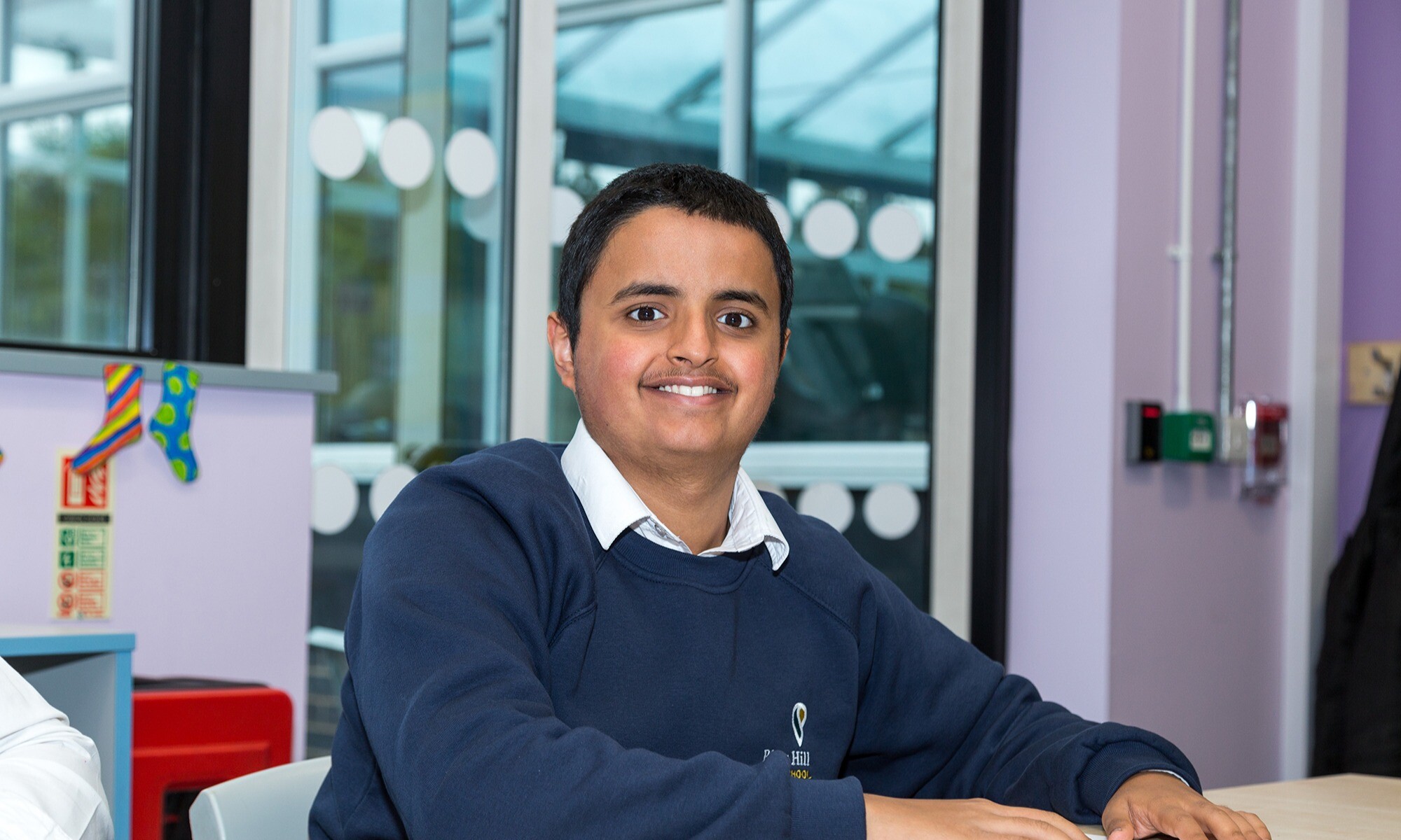 Piper Hill High School pupils in class